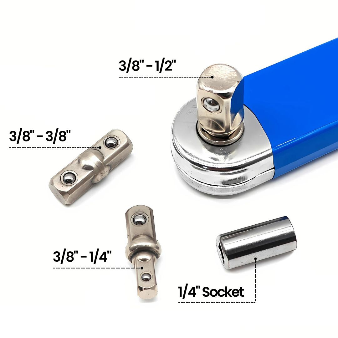 Socket Adapters - Male 4 pcs